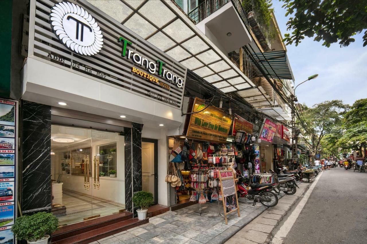 Trangtrang Boutique Hotel Hanoi Buitenkant foto