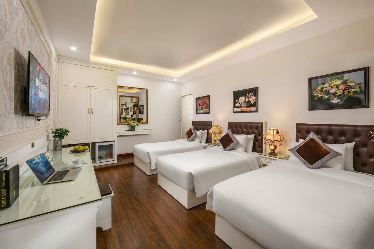 Trangtrang Boutique Hotel Hanoi Buitenkant foto