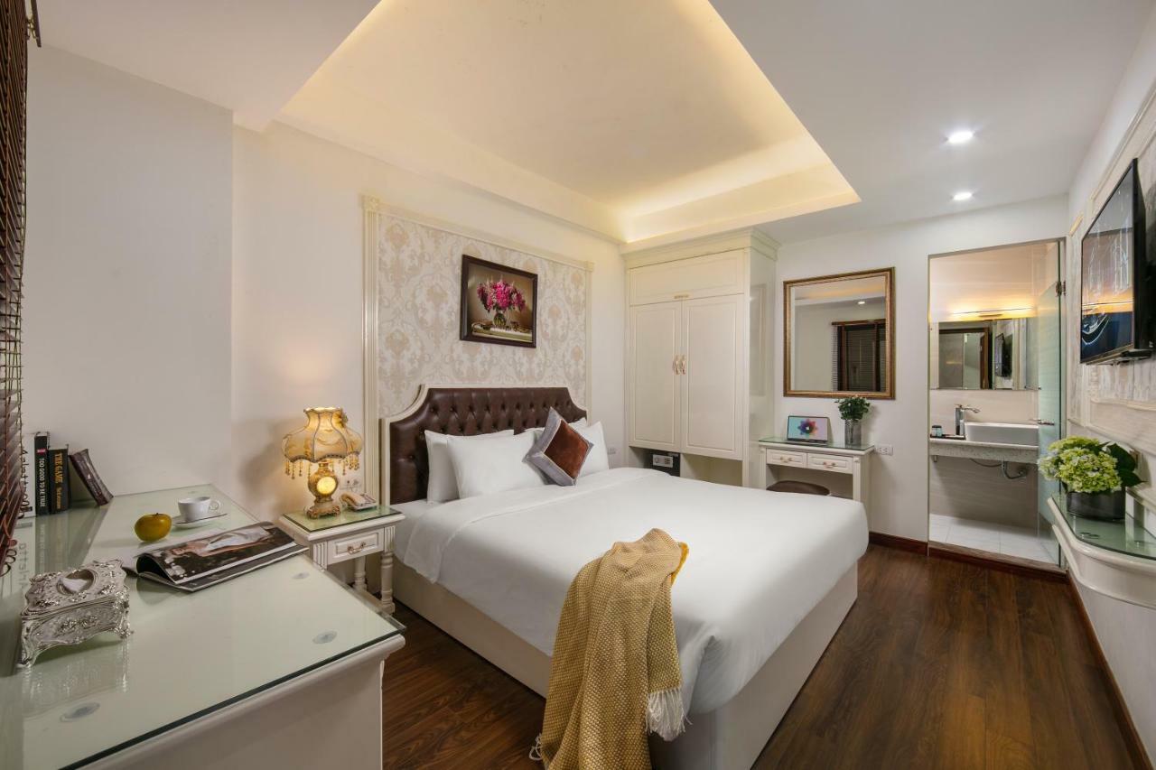 Trangtrang Boutique Hotel Hanoi Buitenkant foto